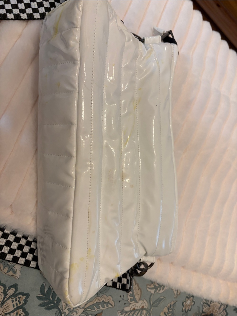 THINK ROYLN White and Blue Women’s Belt Bag
